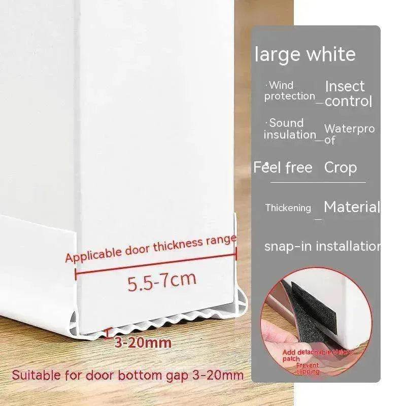 Door Crack Door Bottom Sealing Strip Window Windproof