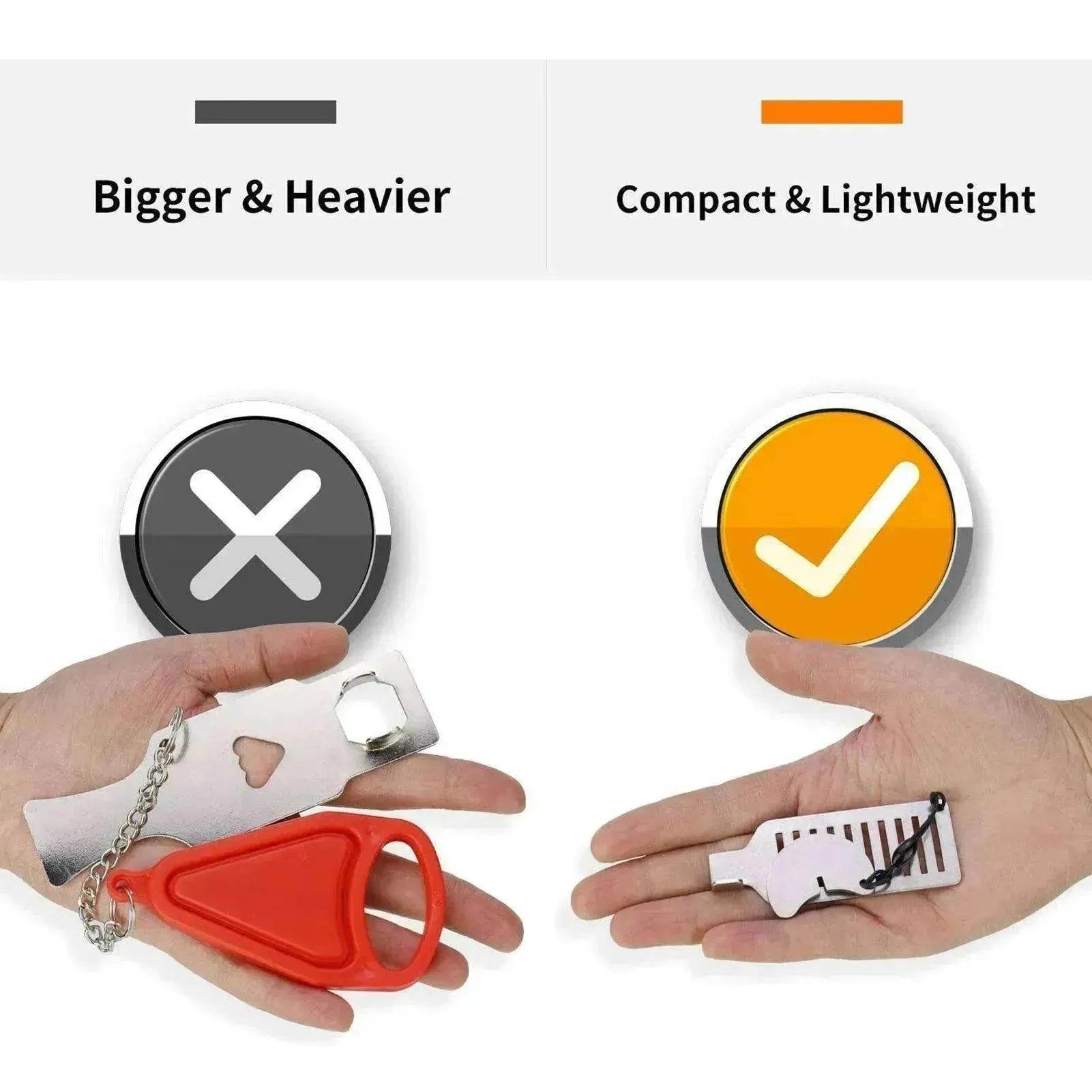 Door Free Punch Door Stopper Anti theft Buckle