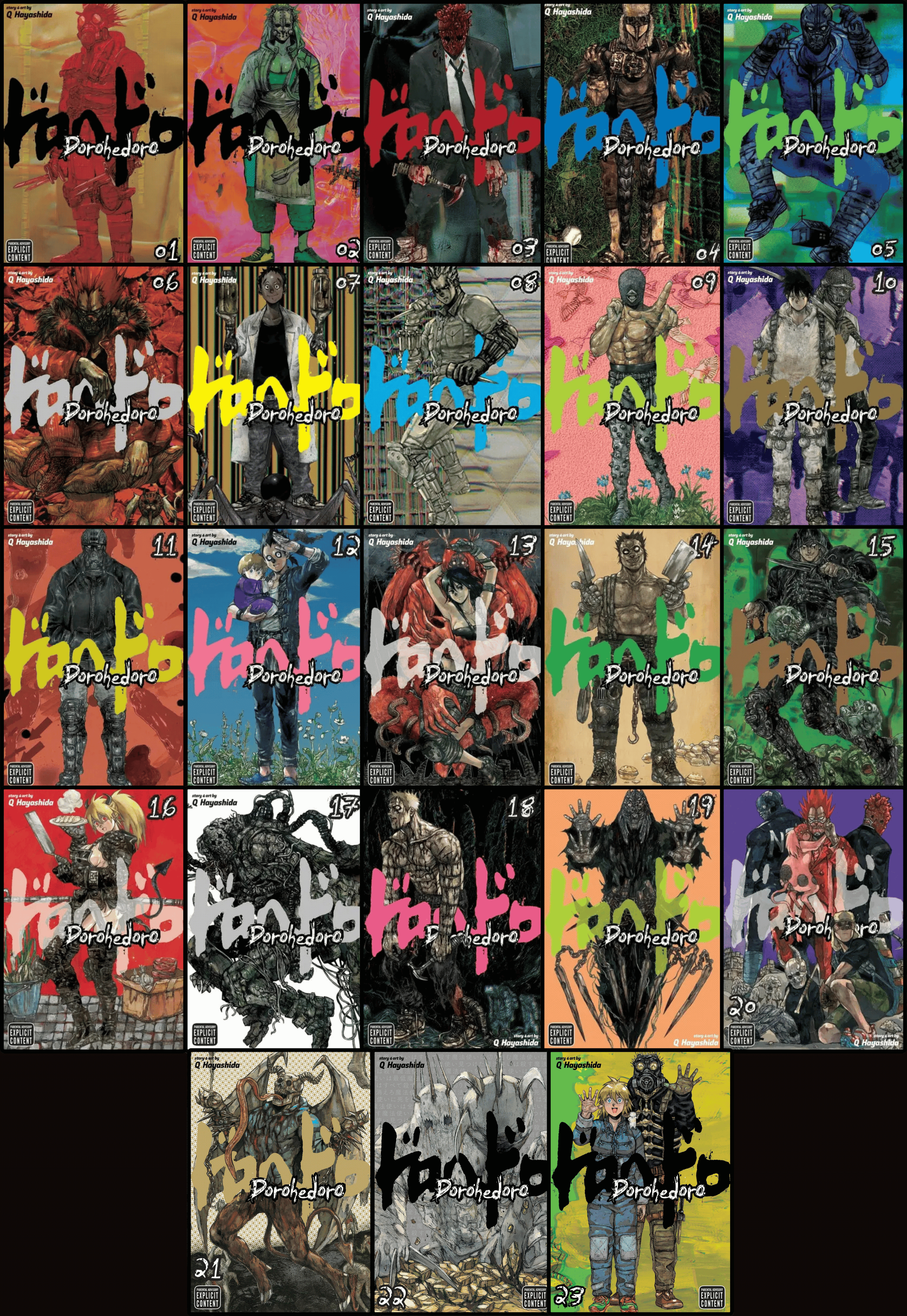 Dorohedoro Complete Series Manga Set (Vols. 1-23)
