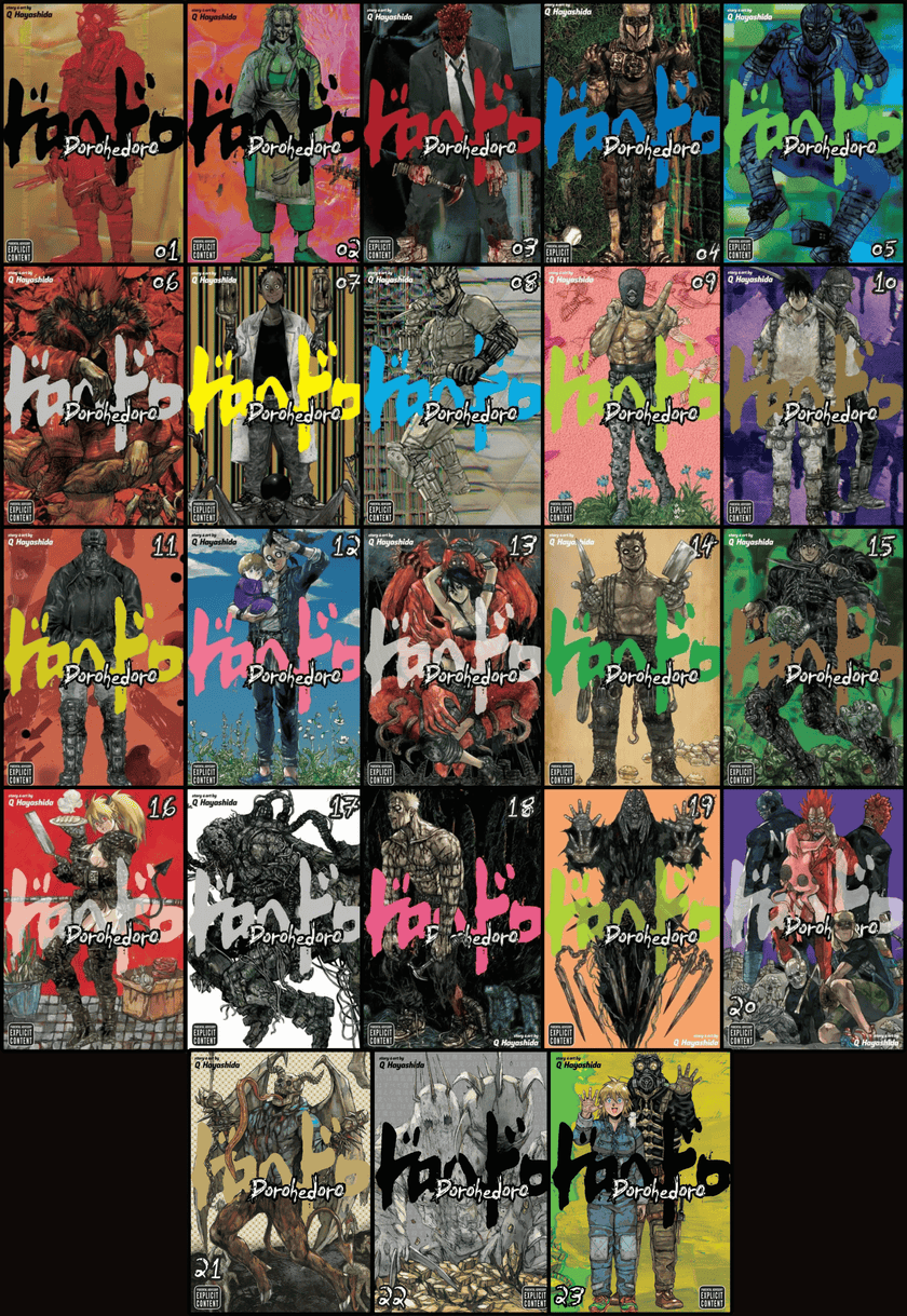 Dorohedoro Complete Series Manga Set (Vols. 1-23)