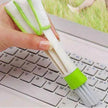 Double Head With Rag Blinds Cleaning Dusting Dashboard Keyboard Brush