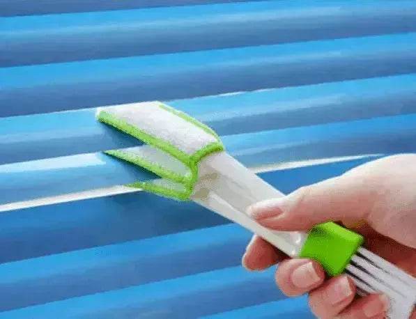 Double Head With Rag Blinds Cleaning Dusting Dashboard Keyboard Brush