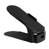 Double Stackable Shoes Shelf Storage Plastic Adjustable Shoes Rack Cabinets