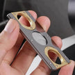 Double Edged Stainless Steel Cigar Blade Cutter