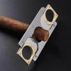 Double Edged Stainless Steel Cigar Blade Cutter