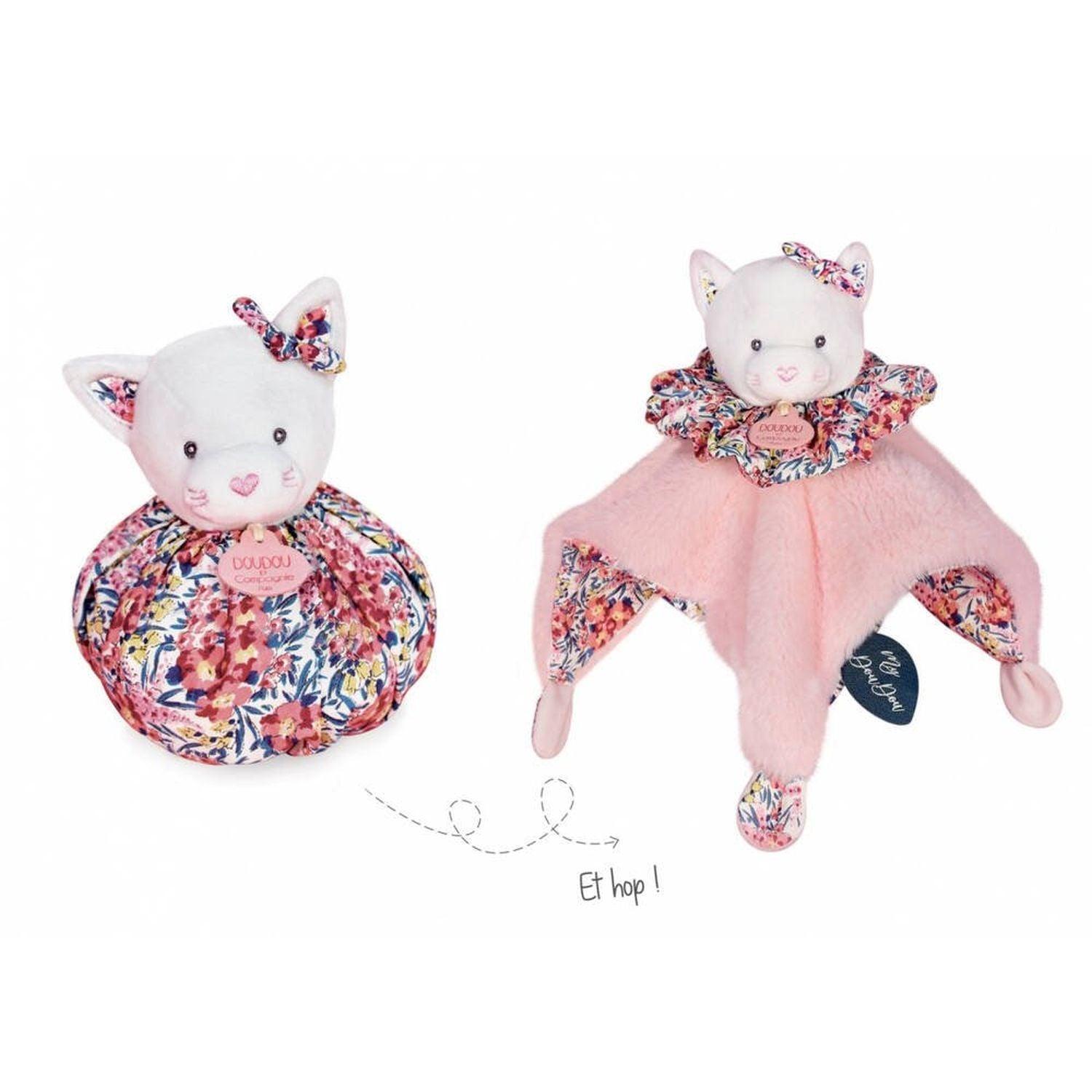 Doudou - Doudou Boule - Chat 25 cm