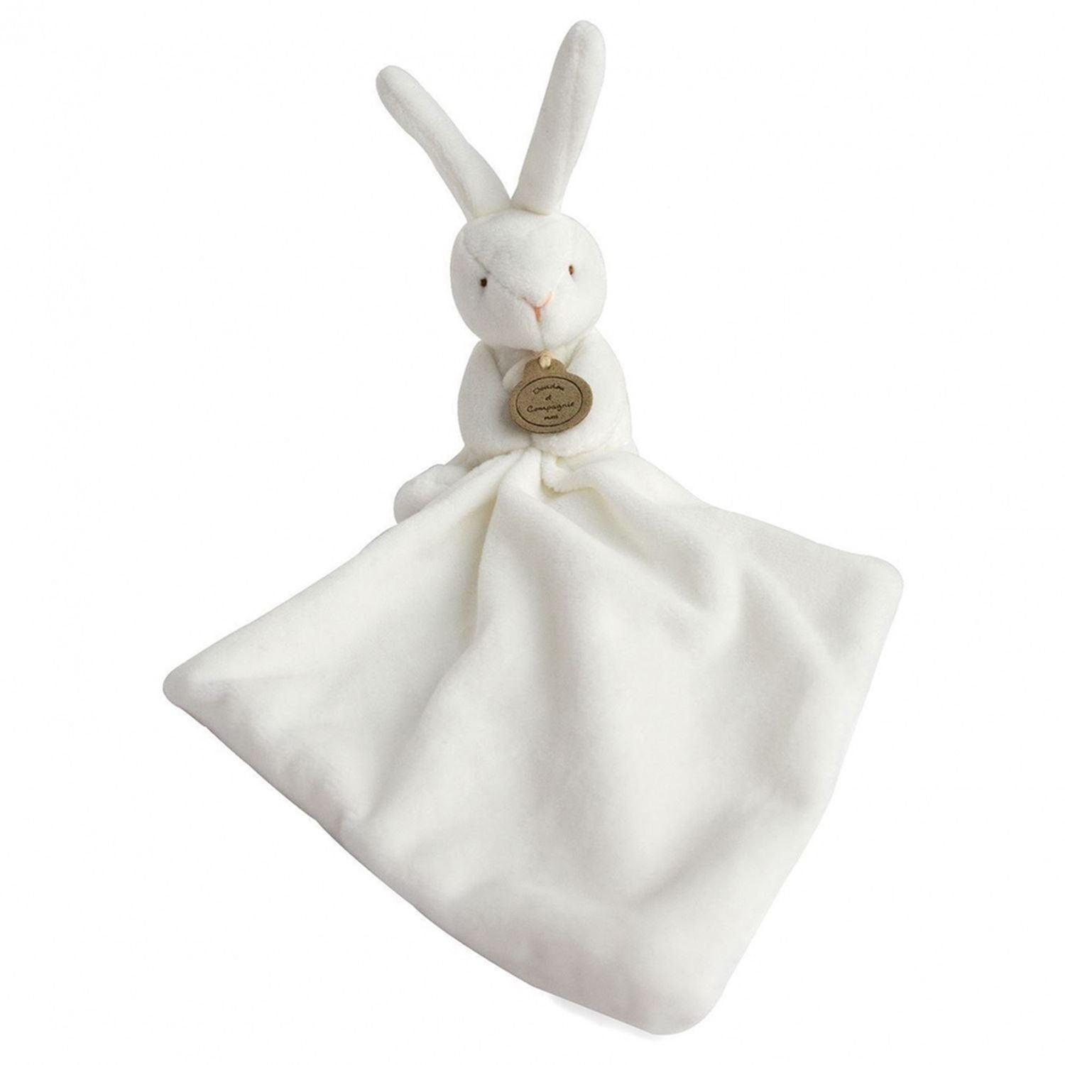 Doudou - White Rabbit Doudouin Floral Box 10 cm