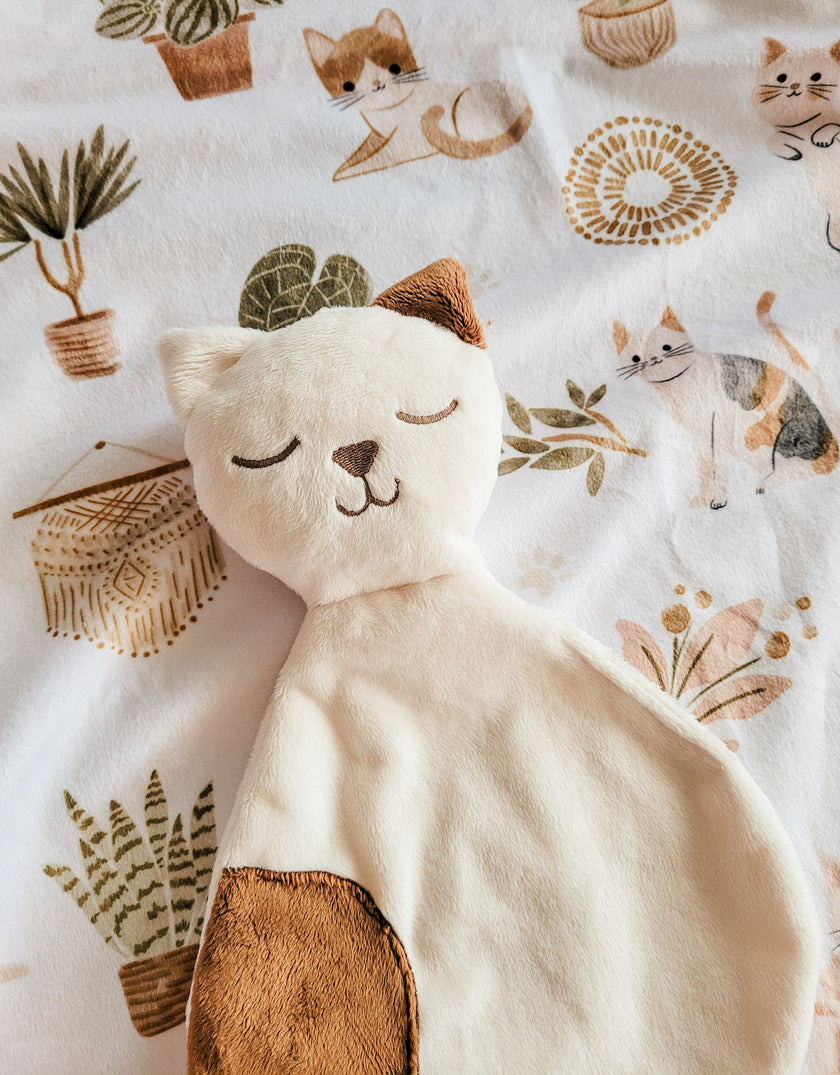 Mini Baby Blankie - Sammy the Cat - Veille sur toi