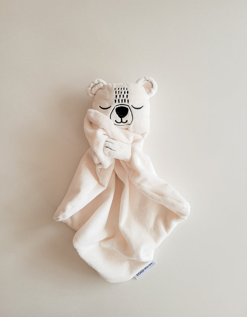 Polar Bear Baby Blankie - Boris - Veille sur toi