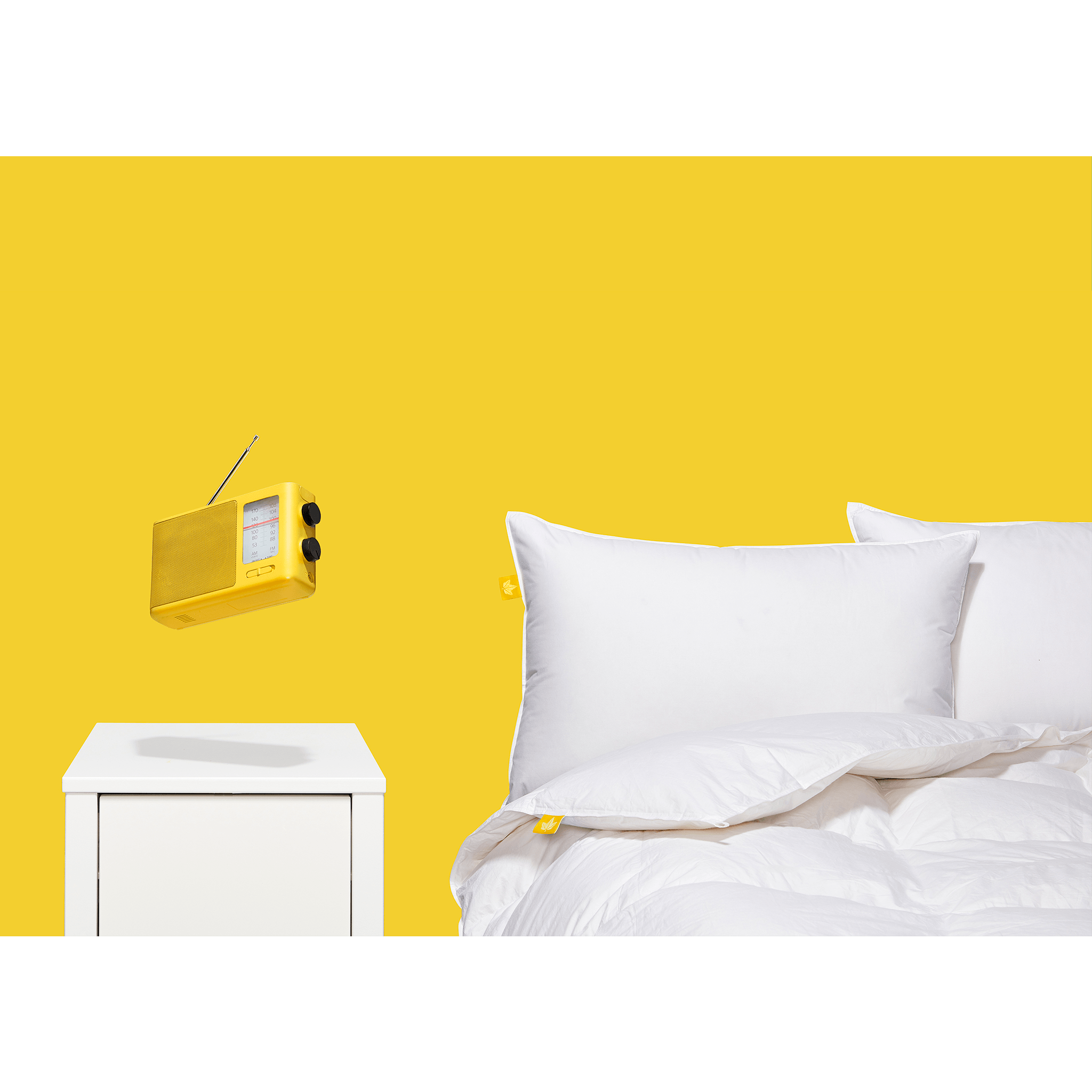 Down Perfect™ White Feather & Down Pillow