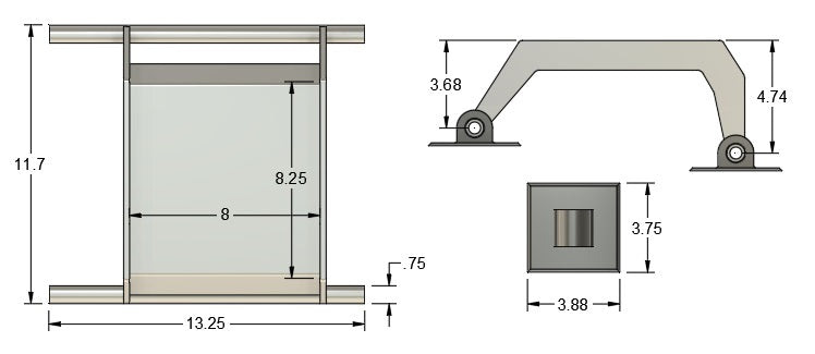 Downrigger Mounting Platform