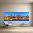 Downtown Vancouver at sunset- Skyline Wall Art