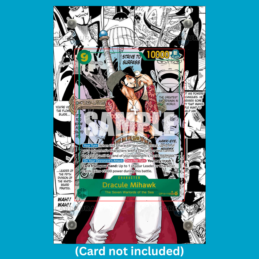Manga Dracule Mihawk OP14-119 (Ungraded) Display Case
