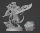 Dragonborn Barbarian | Battleaxe | 5e