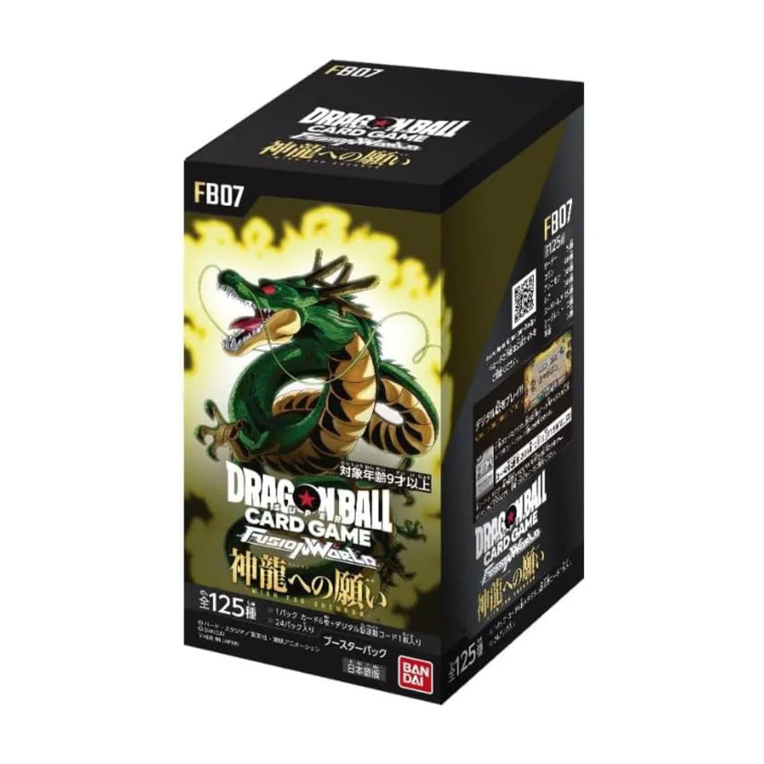 Dragon Ball Super Card Game Fusion World Booster BOX [FB07] Wish for Shenron - Japanese