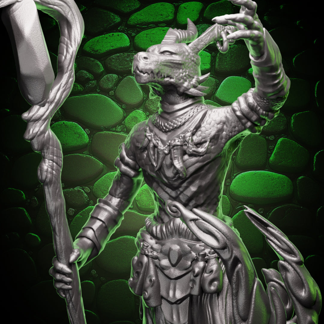 Dragonborn Wizard | Pyromancer | 5e