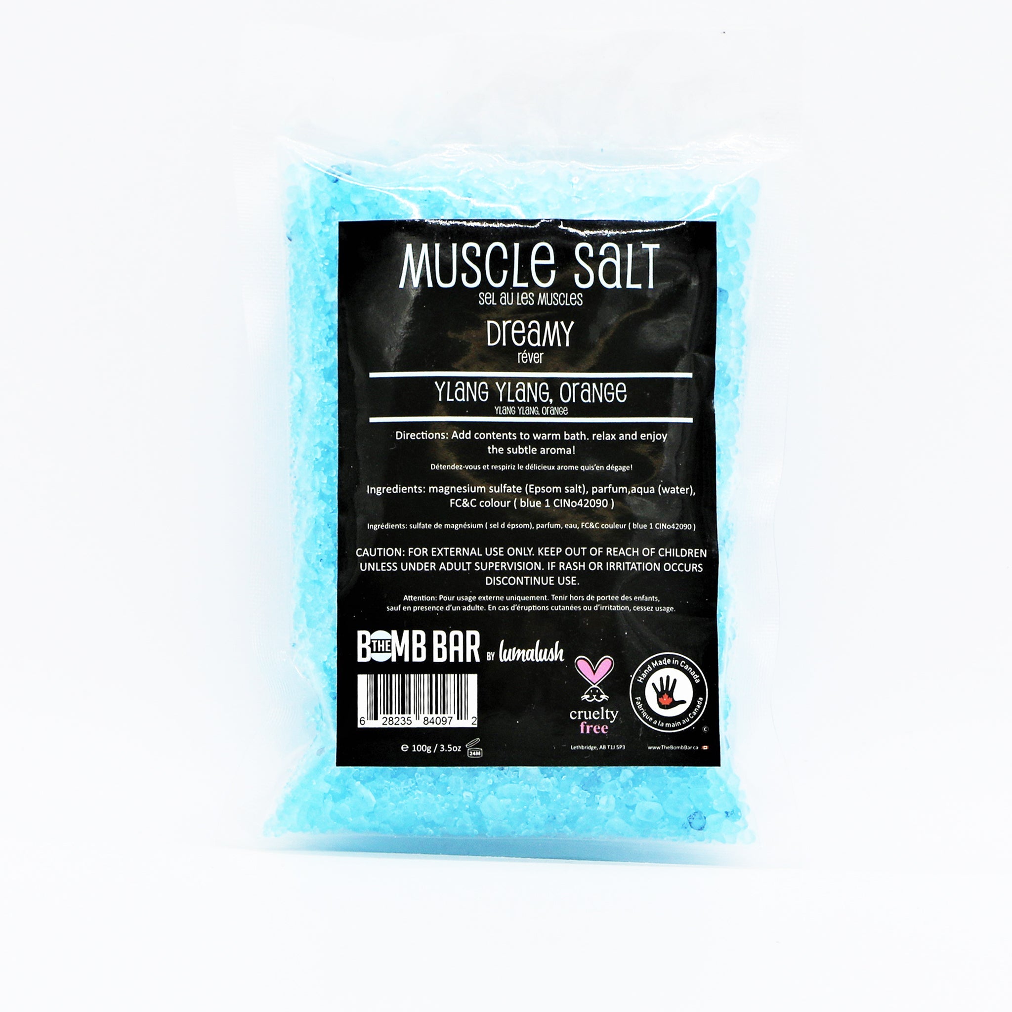 Muscle Salt Soak with Epsom Salt