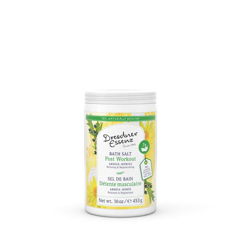 Dresdner - Essenz Natural Sel De Bain/Bath Salt Post Workout 453G/16Oz