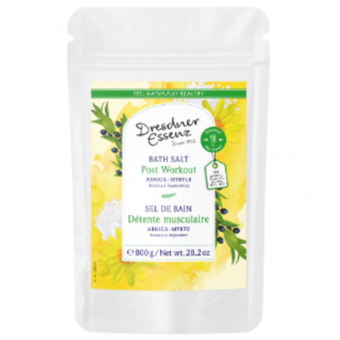 Dresdner - Essenz Natural Sel De Bain/Bath Salt Post Workout 800G/28.2Oz