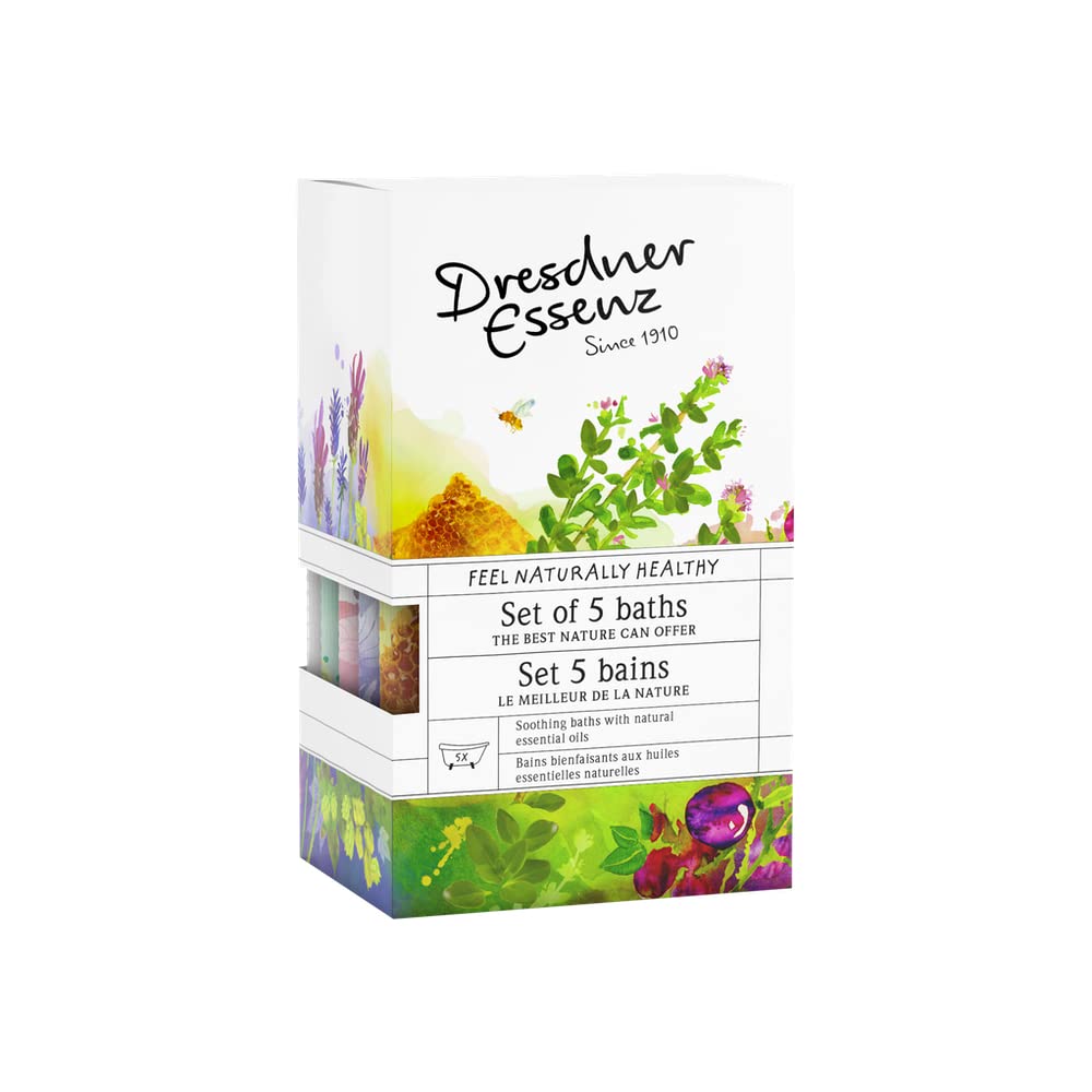 Dresdner - Essenz Naturally Healthy Herbal Bath Set Of 5 Bath Salts