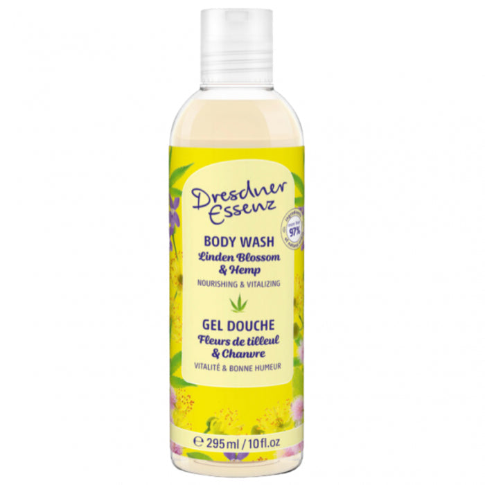 Dresdner - Essenz Wellness Body Wash Linden Blossom & Hemp 10 Fl.Oz / 295Ml