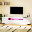 Greer Modern TV Stand with RGB LED Lights-for 65-85