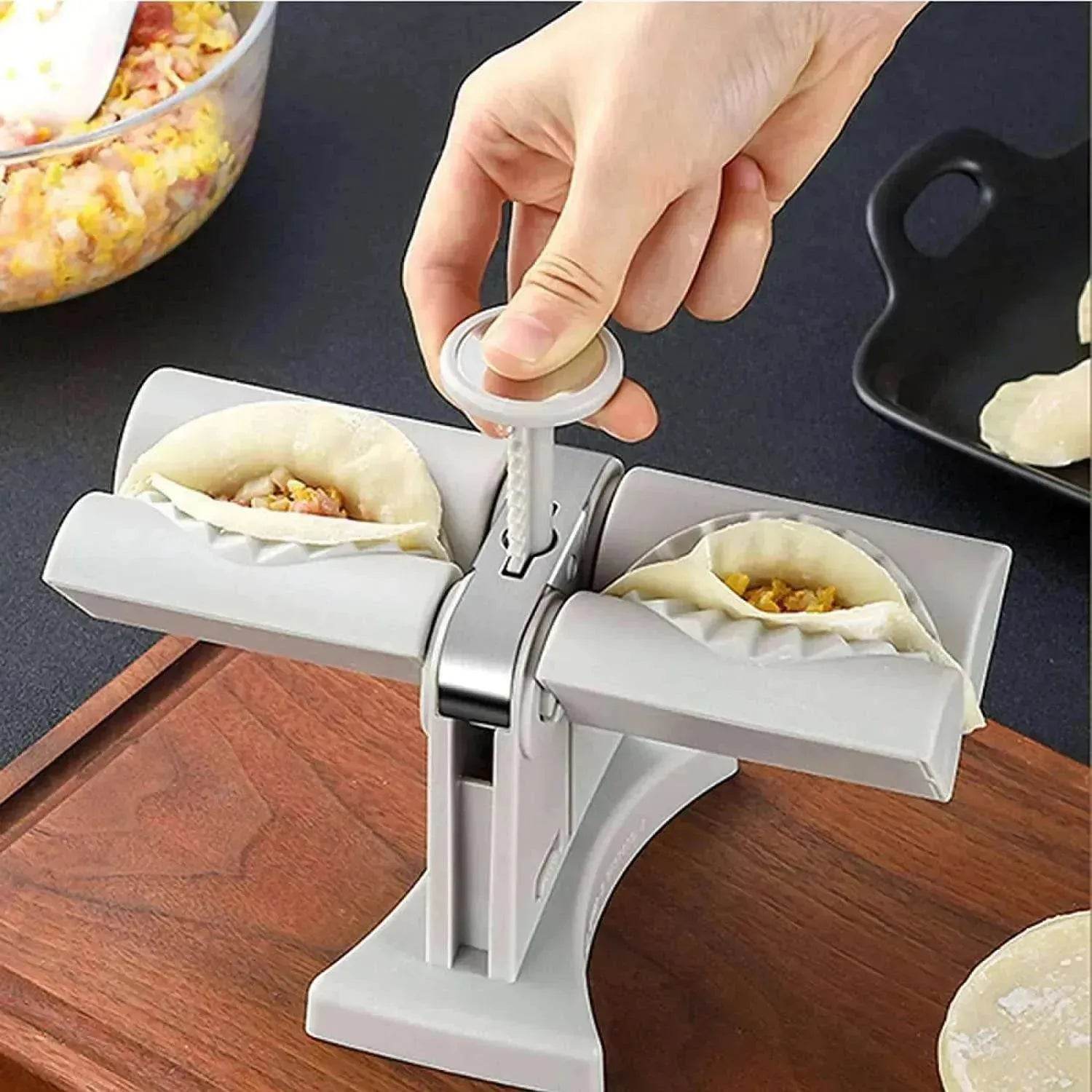 Dual-End Dumpling Mold: Easy Kitchen Tool