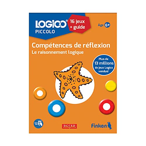 Dude Distribution - Logico Piccolo, Compétences De Réflexion: Le Raisonnement Logique (16 Fiches)