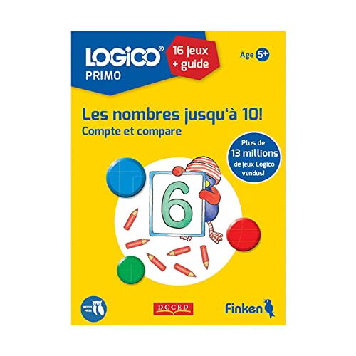Dude Distribution - Logico Primo, Les Nombres Jusqu'À 10 (16 Fiches)
