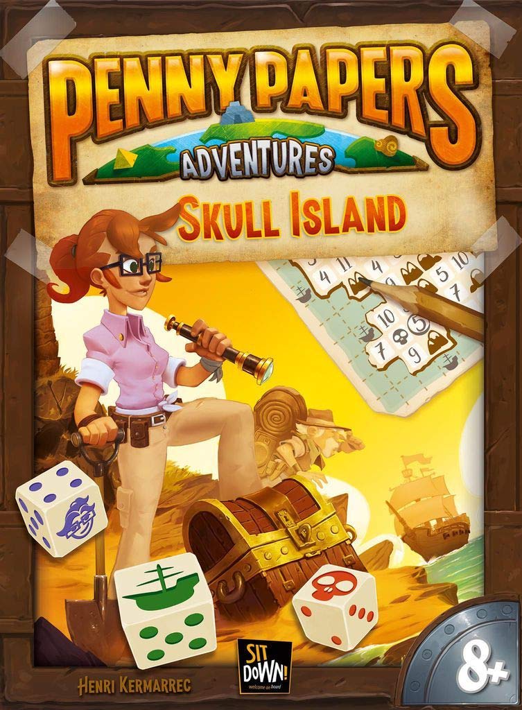 Dude Distribution - Penny Papers Adventures: L'Île Aux Crânes