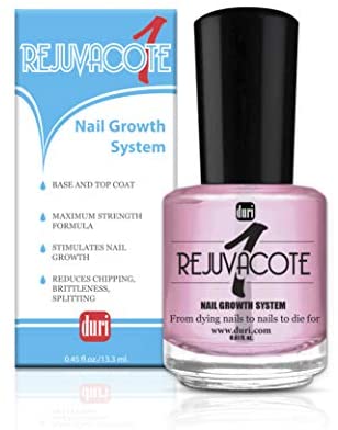 Duri - Rejuvacote 1 Nail Growth System - Base And Top Coat - 3 Pack (0.61 fl.oz each)
