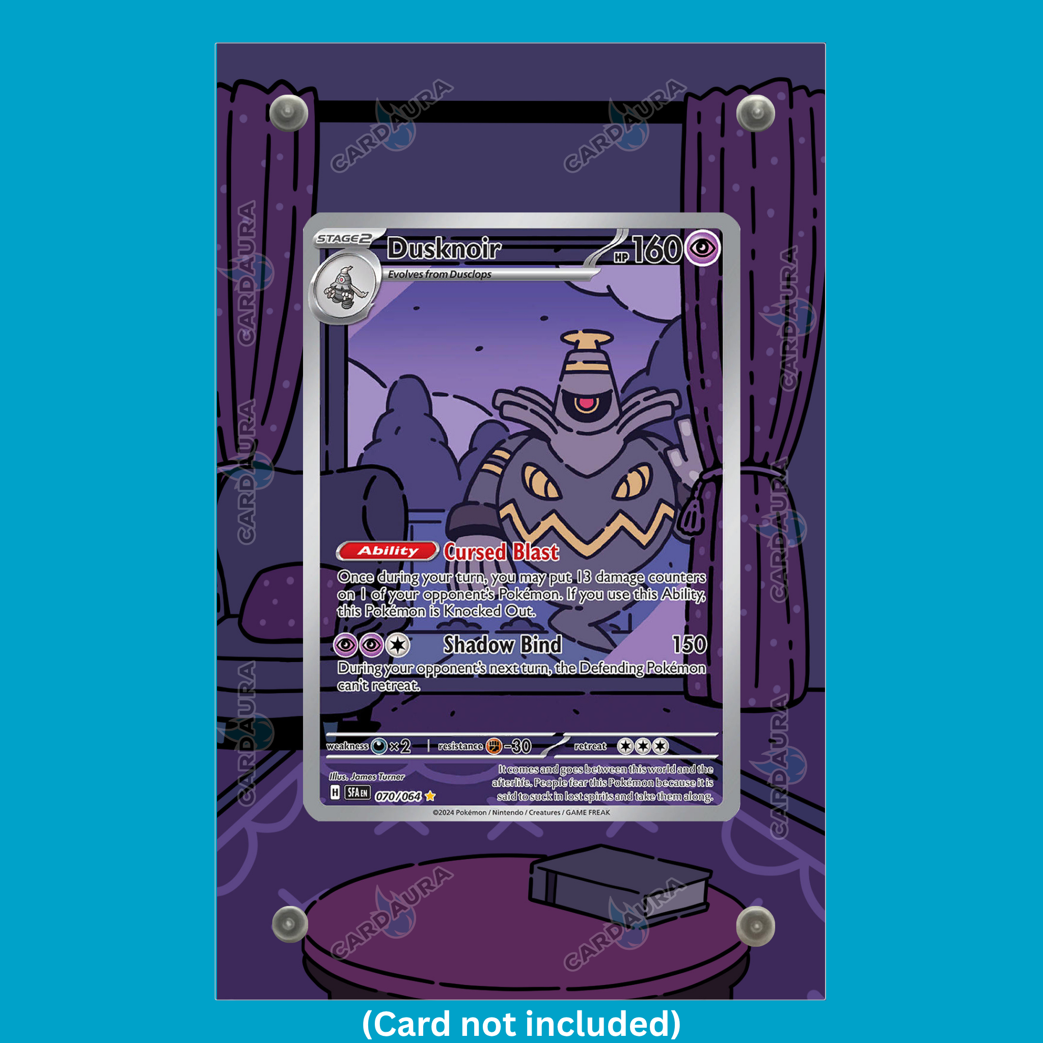 Dusknoir 070/064 Shrouded Fable (Ungraded) Display Case
