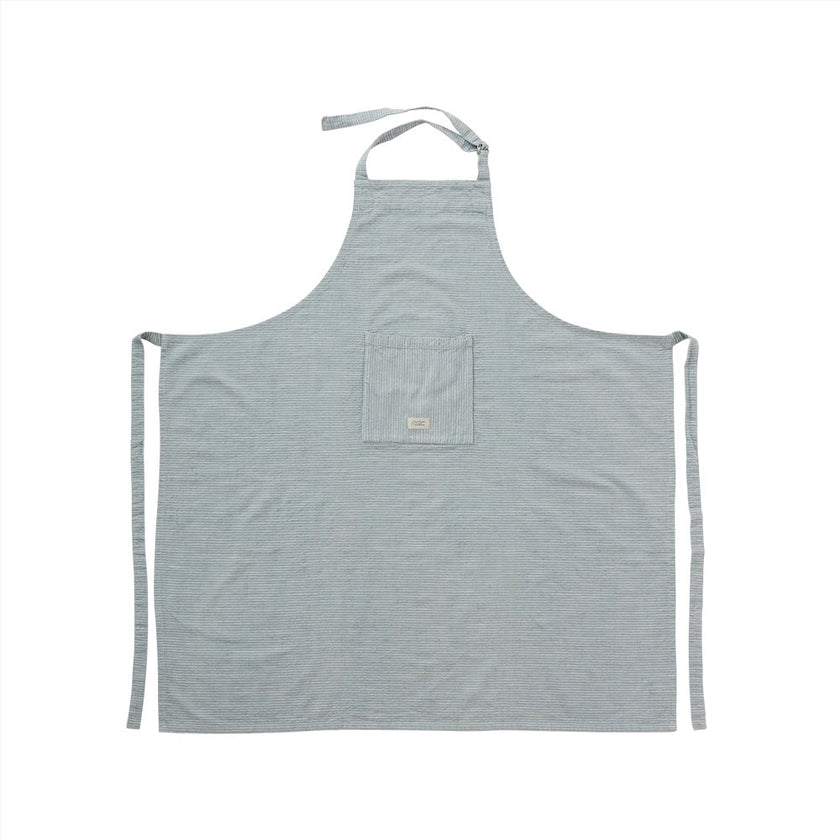 Gobi Apron - High - White / Dusty Blue