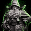 Dwarf Wizard | Staff & Sword | 5e