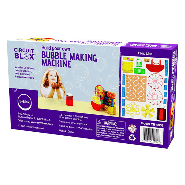 E-Blox - Build Your Own - Bubble Machine