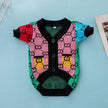 GiGi Rainbow Sweater – Luxury Knit Streetwear for Dogs