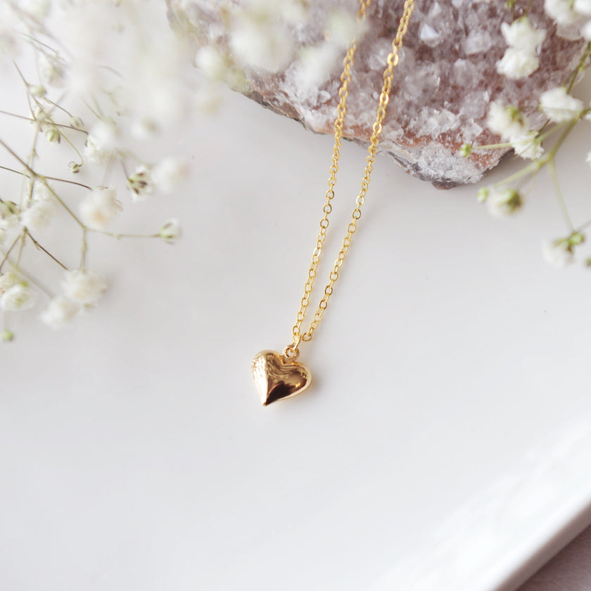 Vida bubble heart necklace