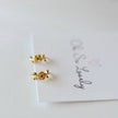 Blossom Floral Huggie Hoop Earrings