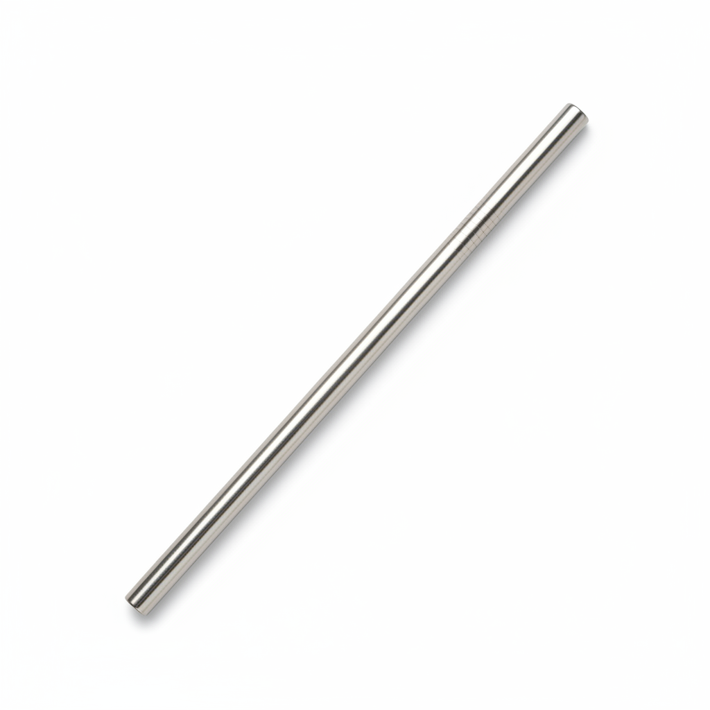 Creating Smaller Footprints Metal Smoothie Straw