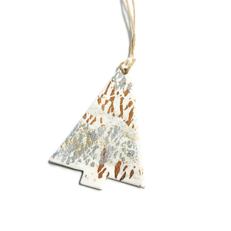 Tree Shaped Christmas Ornament Handmade