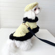 Plaid Tweed Harness Set | Dog Harness Leash and Hat Set