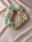 Silk Hair Scrunchie Mint