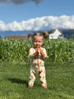 Convertible Footed One Piece Teddy Bear