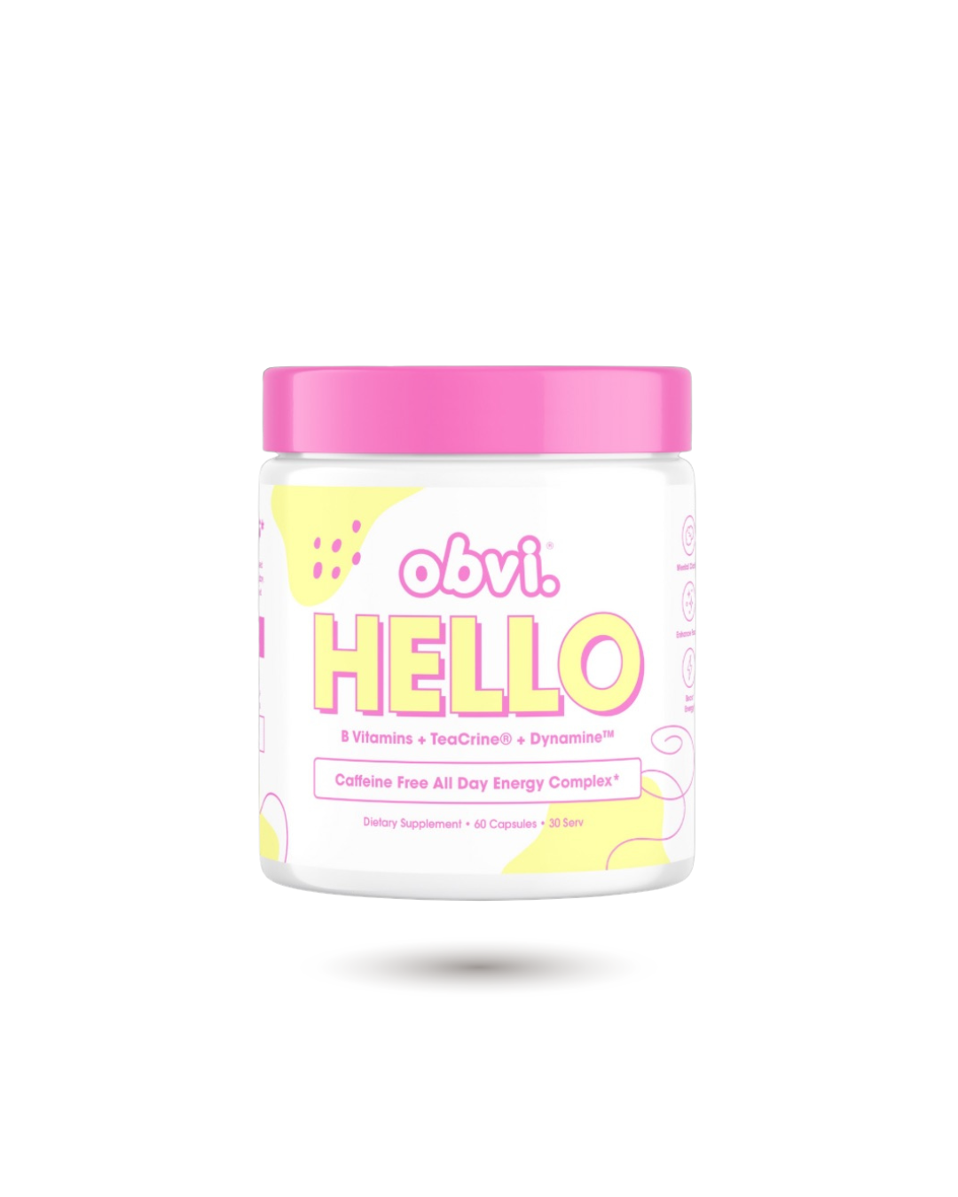 Obvi. Hello - Energy Supplements for Clarity