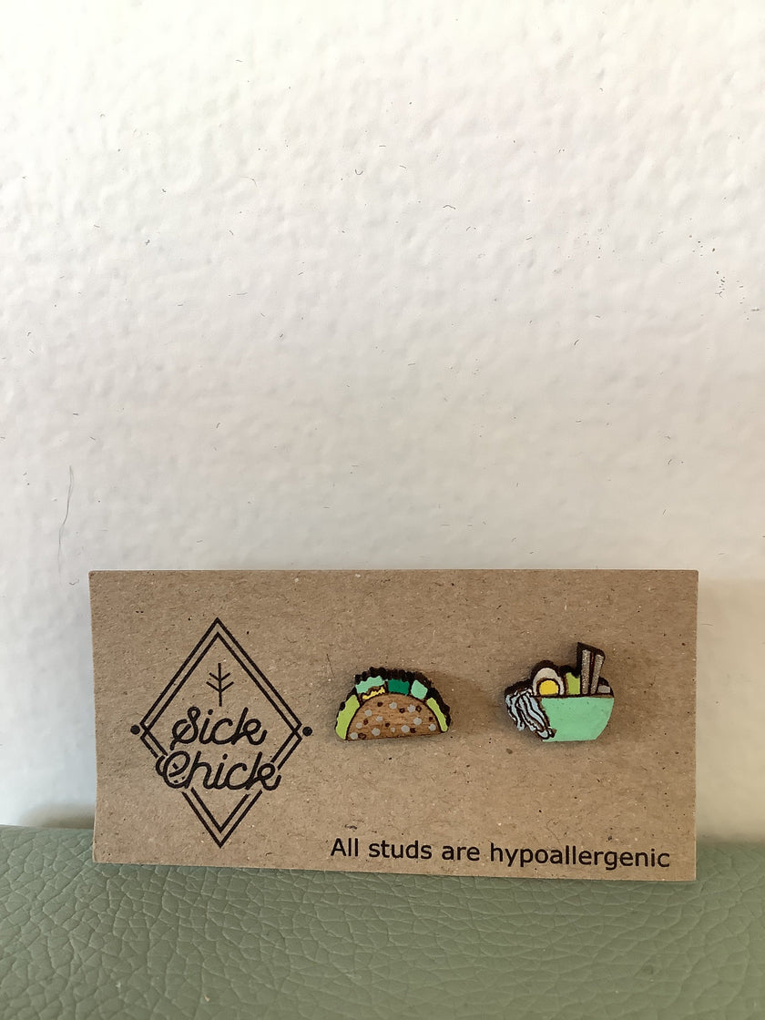 Sick Chick Taco/ Ramen Bowl Studs #58