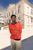 Dedan Kimathi Red Knitted Sweater