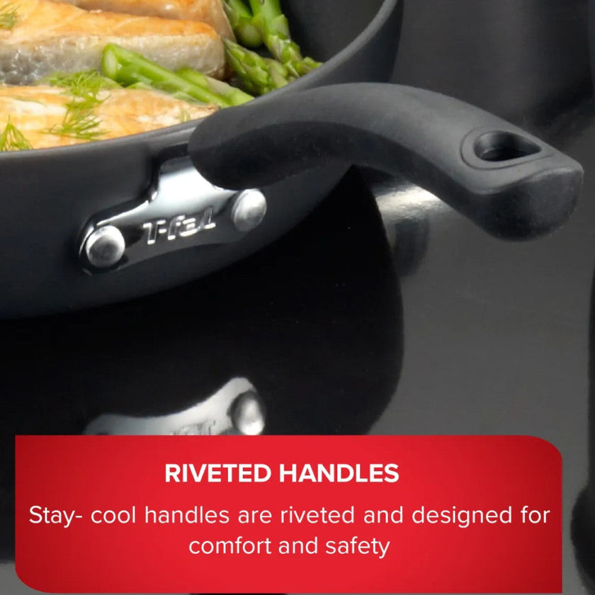 T-FAL Ultimate Hard Anodized Non-Stick 12 pc set - E765SC75