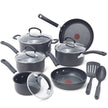 T-FAL Ultimate Hard Anodized Non-Stick 12 pc set - E765SC75