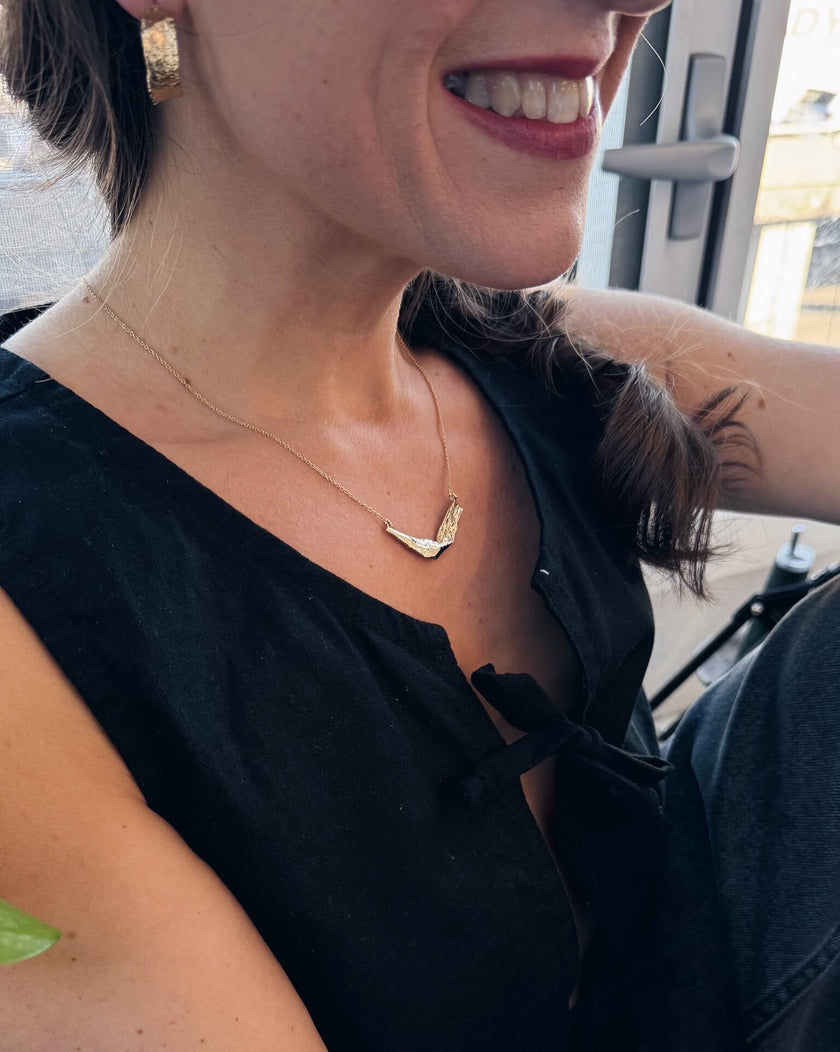 J’ai la banane – Collier femme fait à la main