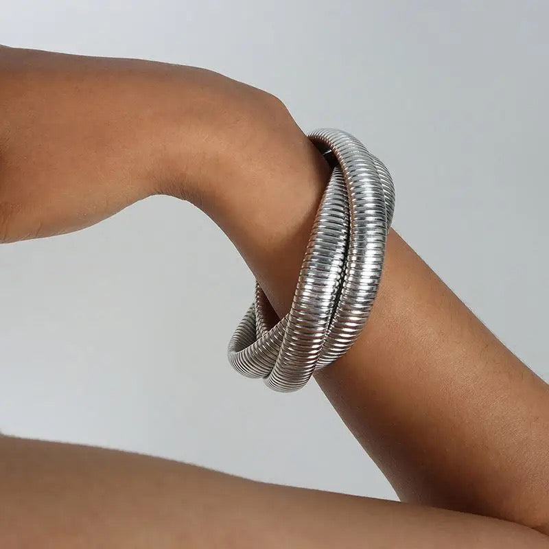 Triple Cobra Bracelet